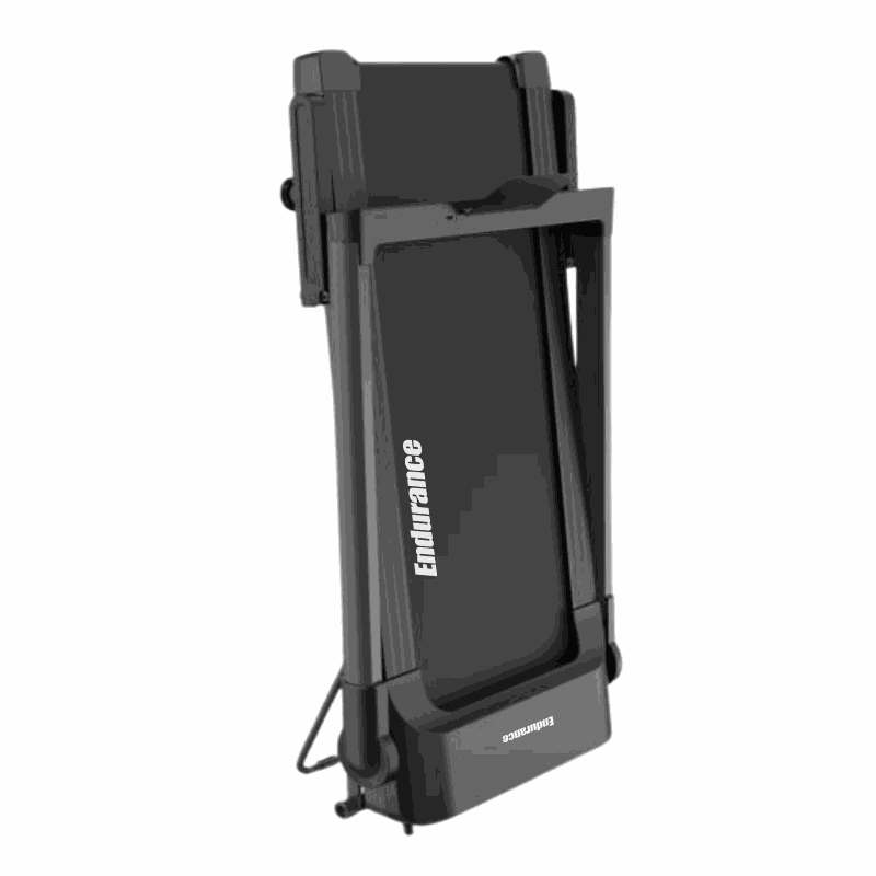 Foldable Endurance Athlete Treadmill designed for space-saving fitness workouts