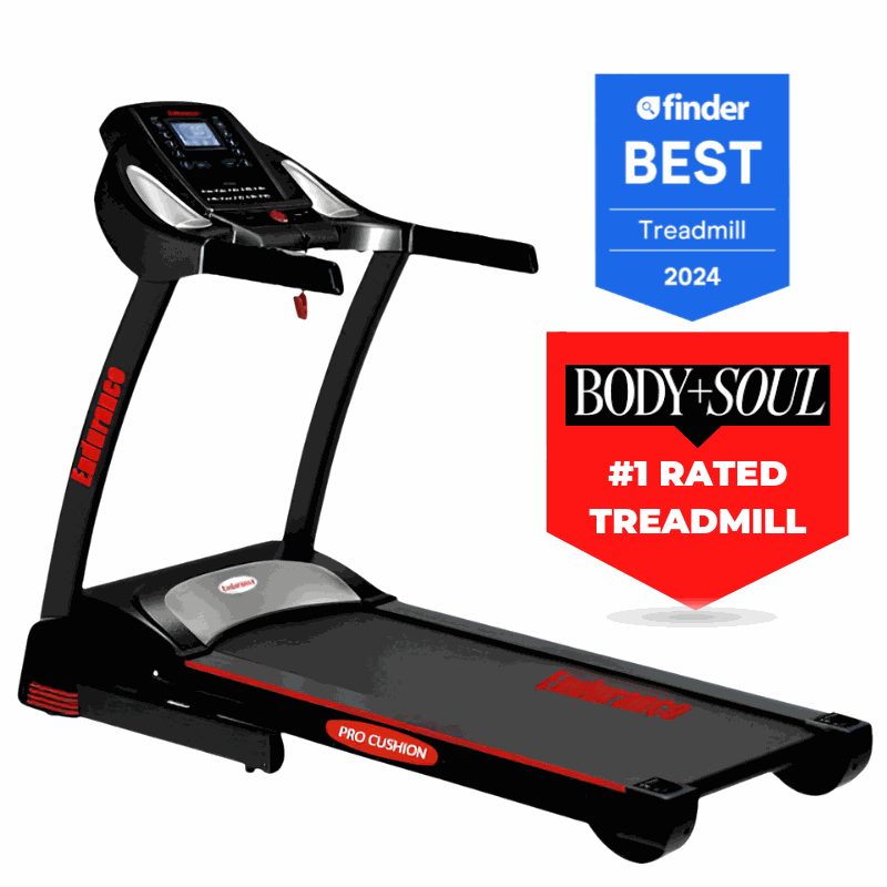 Endurance SPT Treadmill foldable design with easy setup for home fitness