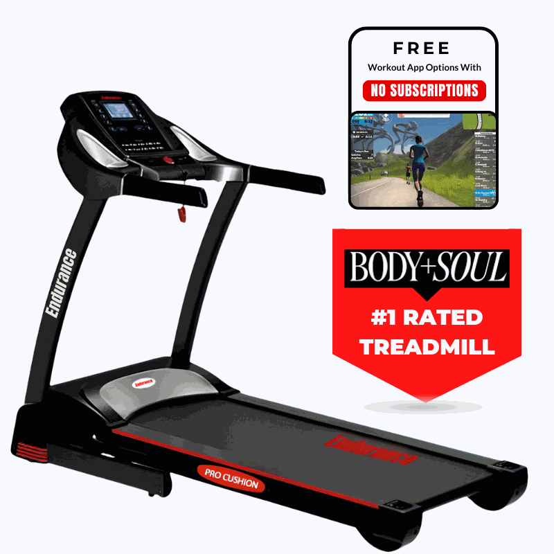 Endurance SPT Treadmill with foldable design and easy setup for home fitness