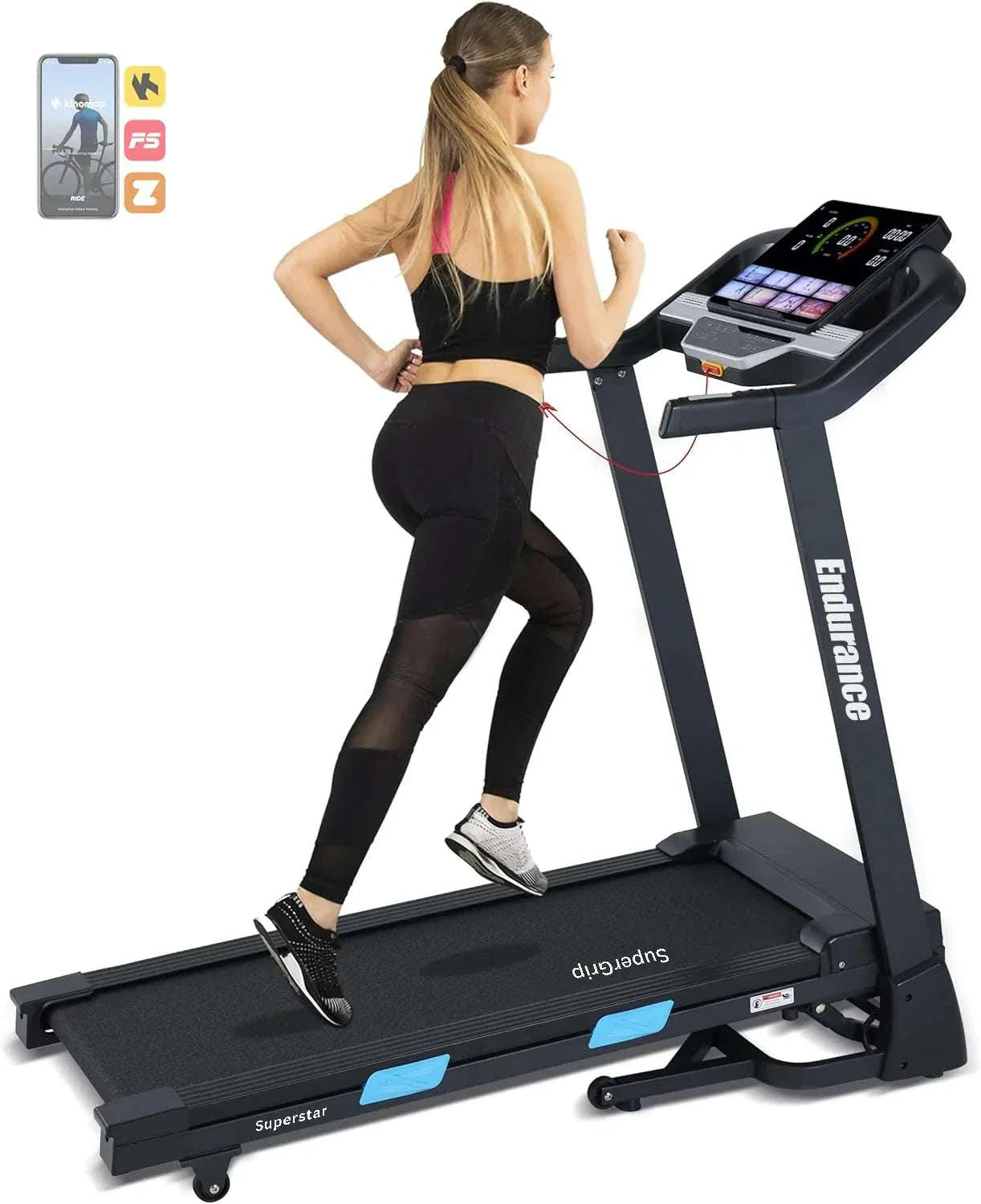Woman using the Endurance SuperStar Treadmill