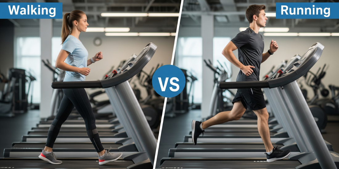 Treadmill Walking vs Running: Which is Better for Beginners?