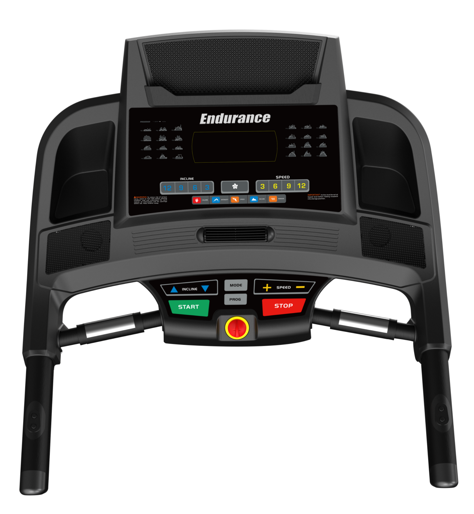 Endurance Attack Treadmill Console