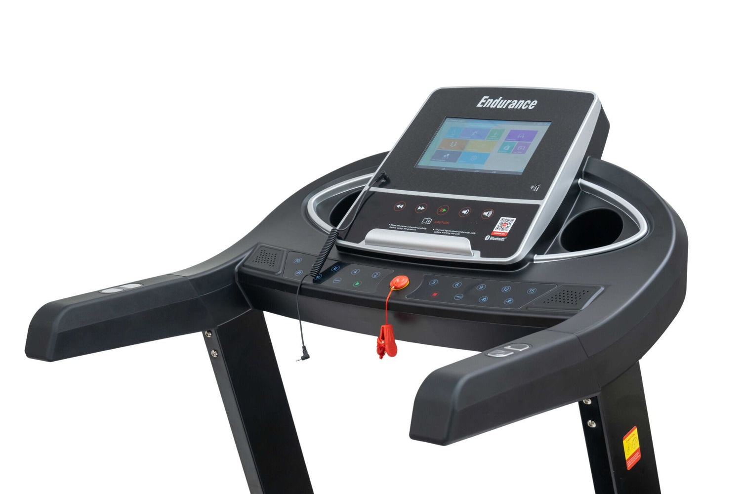 Endurance Kona Treadmill Console side view