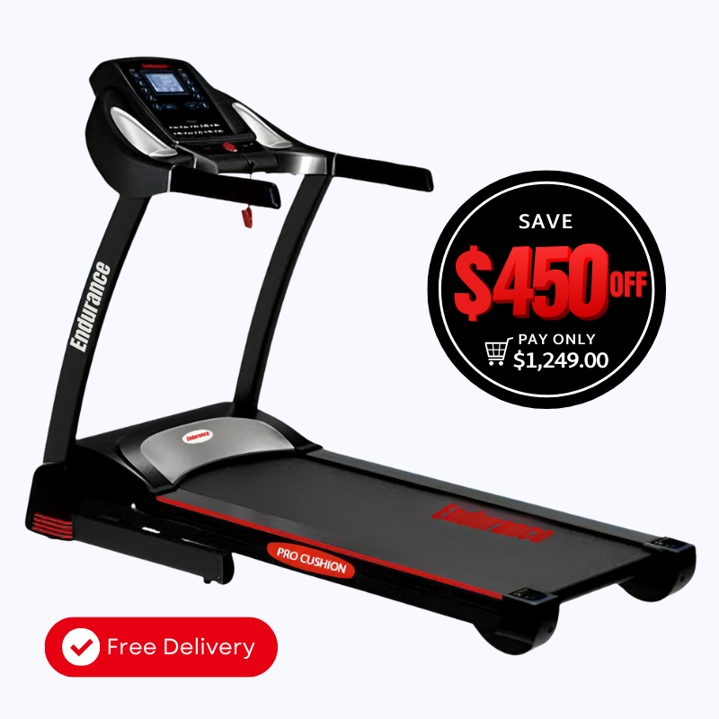 Endurance SPT Treadmill with sale logo