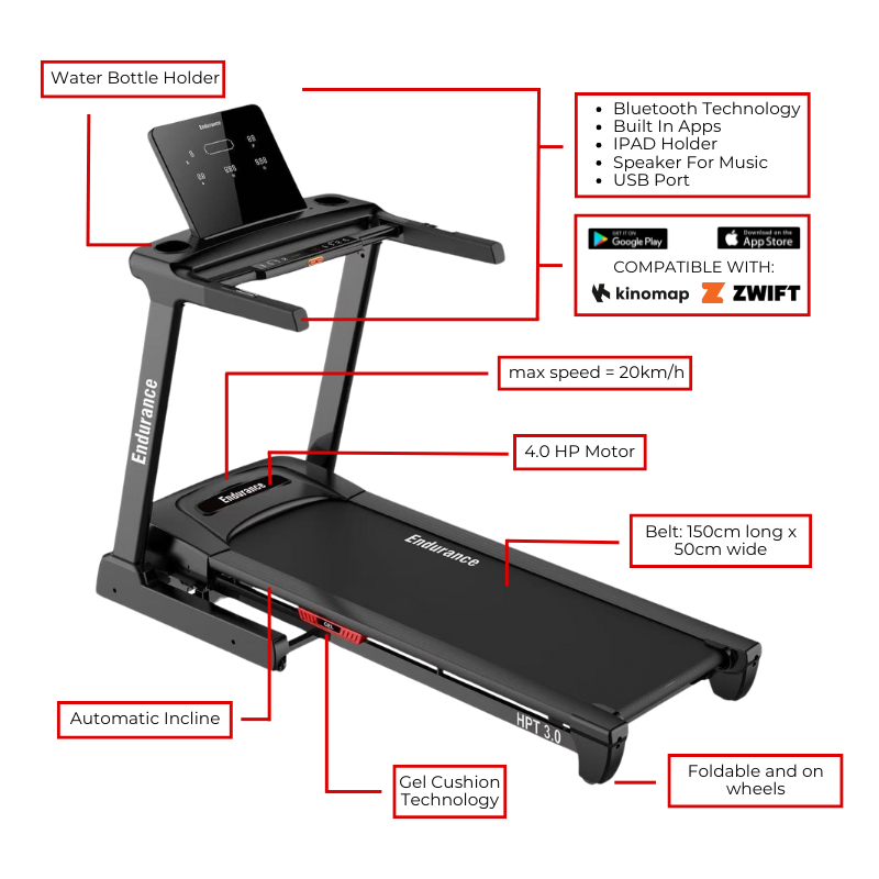 Endurance HPT Treadmill
